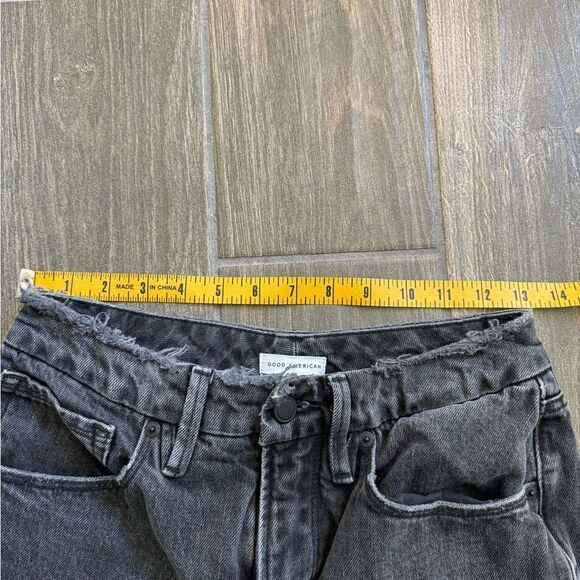 Good American GOOD HERITAGE Icon Straight Black size 4 27 - Picture 12 of 12
